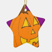 Jack o' Lantern Lila Ornamente (Links)
