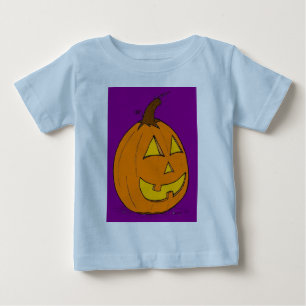Jack o' Lantern Lila Säugling T - Shirt