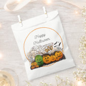 Jack-O-Lantern-Linie nach oben Geschenktütchen (Ausgeschnitten)