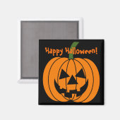 Jack O' Lantern Magnet (Vorderseite/Rückseite)