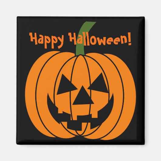 Jack O' Lantern Magnet (Vorne)