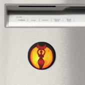 Jack-o-Lantern-Magnet Magnet (In Situ (Geschirrspüler))