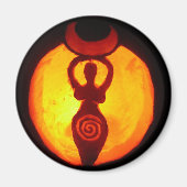 Jack-o-Lantern-Magnet Magnet (Vorne)