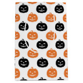 Jack-O-Lantern Mittlere Geschenktüte (Vorderseite)