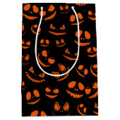 Jack-O-Lantern Mittlere Geschenktüte (Vorderseite)