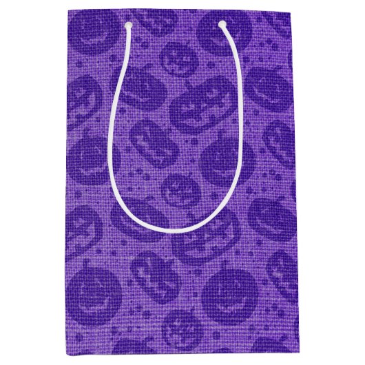 Jack-O-Lantern Mittlere Geschenktüte (Vorderseite)