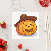 Jack-O-Lantern Napkins Serviette (Beispiel)