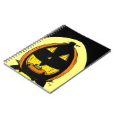 Jack o' Lantern Notebook Notizblock (Linke Seite)