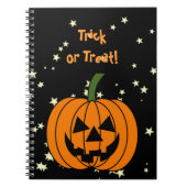 Jack O' Lantern Notizblock (Vorderseite)