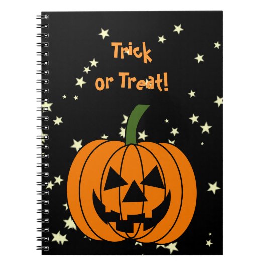 Jack O' Lantern Notizblock (Vorderseite)