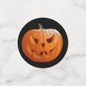 Jack-O-Lantern oder Pumpkin Confetti HAMbyWG Konfetti (Klein Vorderseite)
