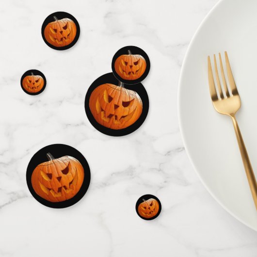Jack-O-Lantern oder Pumpkin Confetti HAMbyWG Konfetti (Gruppe)