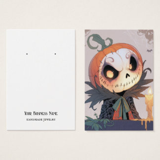 Jack-O-Lantern-Ohrring-Anzeigetafel