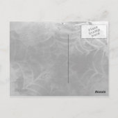 Jack-o-Lantern-Opossum-Postkarte Postkarte (Rückseite)