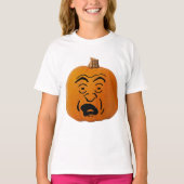 Jack o' Lantern Panik Halloween Pumkin Girl T-Shirt (Vorderseite)