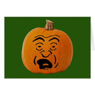 Jack o' Lantern Panikgesicht, Halloween Pumpkin