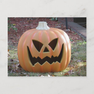 Jack-O-Lantern Postkarte