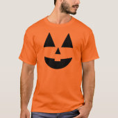 Jack-O-Lantern Pumpkin Face Halloween T-Shirt (Vorderseite)