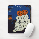 Jack O' Lantern Pumpkin Ghost Costume Mousepad (Mit Mouse)