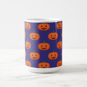 Jack-O'-Lantern Pumpkin Halloween-Muster Kaffeetasse (Mittel)
