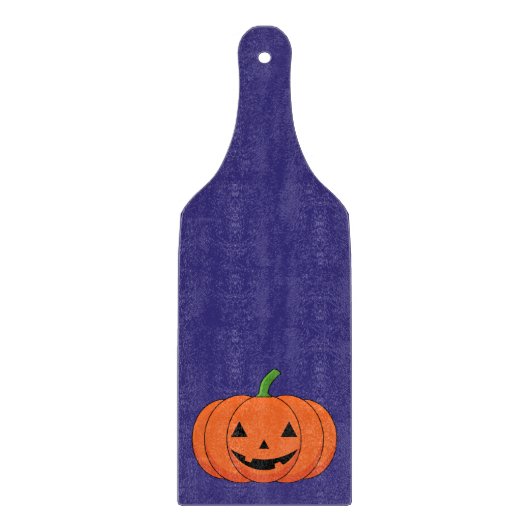 Jack-O'-Lantern Pumpkin Halloween Schneidebrett (Vorderseite)