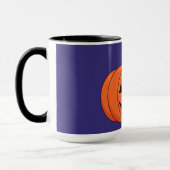 Jack-O'-Lantern Pumpkin Halloween Tasse (Links)