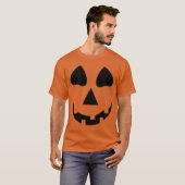Jack O' Lantern Pumpkin Ladys Halloween-Kostüm T-Shirt (Vorne ganz)