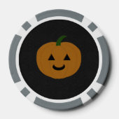 Jack-O-Lantern Pumpkin Pokerchips (Rückseite)