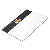 Jack-o-Lantern Pumpkin und Eyeballs im Dunkeln Notizblock (angewinkelt)