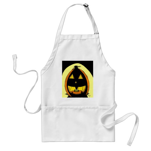 Jack o' Lantern Schürze (Vorne)