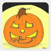Jack o' Lantern Stickers (Vorderseite)