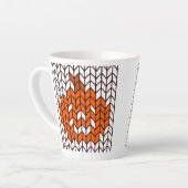 JACK-O-LANTERN STRICK Latte Tasse (Linke Ecke)