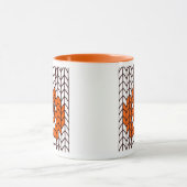 JACK-O-LANTERN STRICK Orange Combo Tasse (Zentrum)