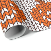 JACK-O-LANTERN STRICK Wrapping Paper Geschenkpapier (Rolleneckpunkt)