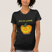 Jack-O'-Lantern-T - Shirt (Vorderseite)