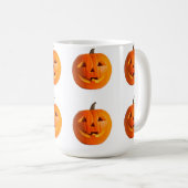 Jack-O-Lantern-Tasse Kaffeetasse (VorderseiteRechts)