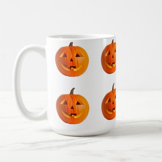 Jack-O-Lantern-Tasse Kaffeetasse (Links)