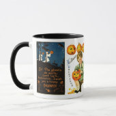 Jack-o-Lantern-Tasse Tasse (Links)