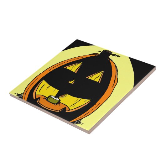 Jack o' Lantern Tile Fliese (Seite)