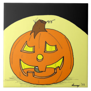 Jack o' Lantern Tile Fliese
