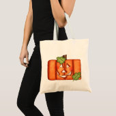 Jack-O-Lantern Tragetasche (Vorderseite (Produkt))