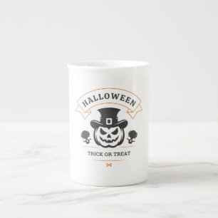 Jack-o'-Lantern Trick oder Leckereien Spezielle Ta Porzellantasse