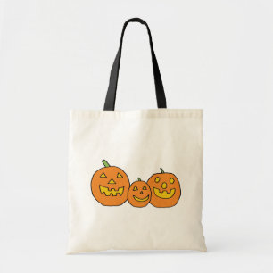 Jack-o'-Lantern-Trio-Beutel Tragetasche