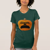 Jack o' Lantern Unglückliches Gesicht, Halloween P T-Shirt (Vorderseite)