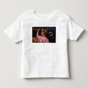Jack-O-Lantern von Woman Peeling Apple Kleinkind T-shirt