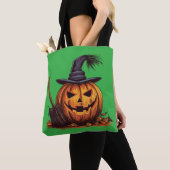 Jack O’ Lantern Witch – Classic Pumpkin Halloween Tasche (Von Nahem)