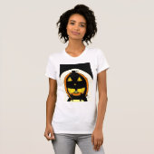 Jack o' Lantern Womens Lässig Scoop T - Shirt (Vorne ganz)