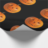 Jack-O-Lanterns 1 Schleifpapier Geschenkpapier (Ecke)