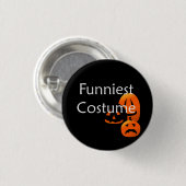 Jack-o-Lanterns, das berühmteste Kostümwettbewerb Button (Vorne & Hinten)