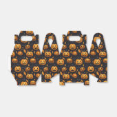 Jack-O-Lanterns Halloween Geschenkschachtel (Ungefaltet)